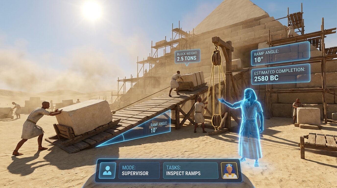 Construir la Gran Pirámide